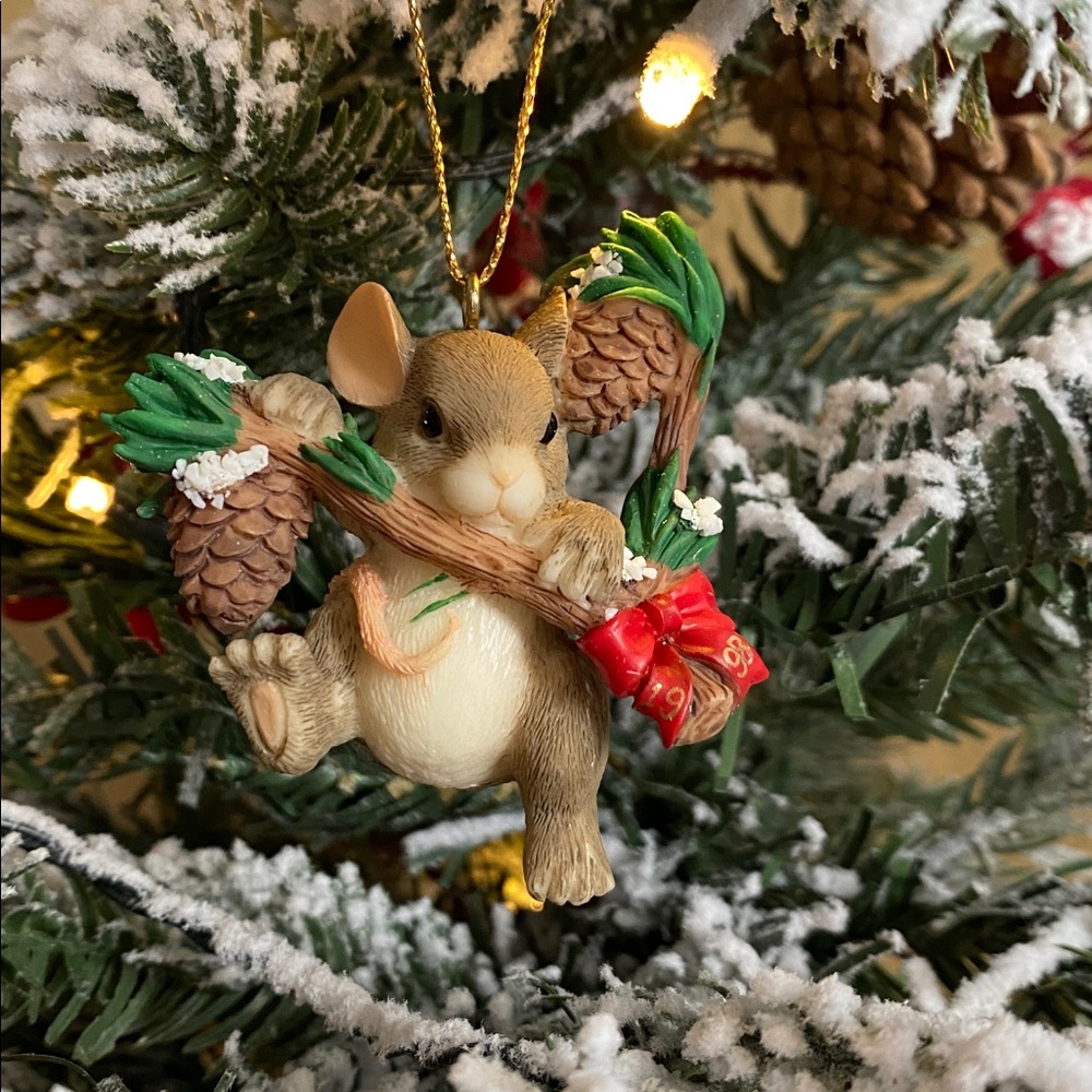 🎄Vintage🎄Fitz & Floyd Charming Tails Christmas Ornament - Picture 5 of 10